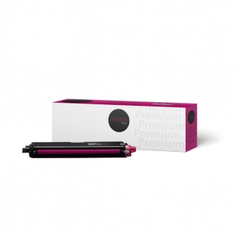 Brother TN225M. Compatible Magenta Toner Cartridge High Yield. Premium Tone-1