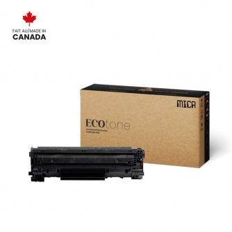 Canon 137 (9435B001). Remanufactured Black MICR Toner Cartridge. Ecotone-1