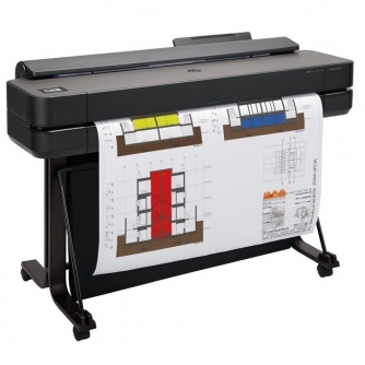 HP DesignJet T650 36in. Color Ink jet Large Format Printer-2