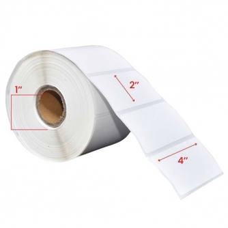 Zebra ZE124. Shipping labels 4'' x 2'' (12 rolls)-2