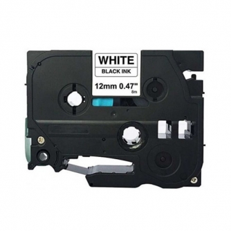 Brother™ TZe231 Noir / Blanc 12mm-3