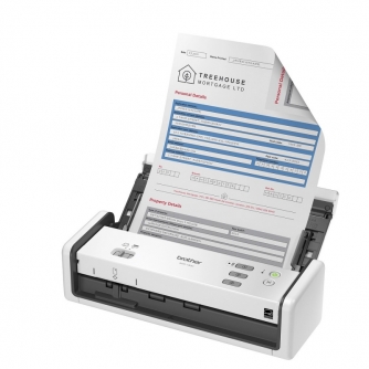Brother ADS-1300. Compact Desktop Scanner for Easy Scanning by Small Businesses or Independent Users-2