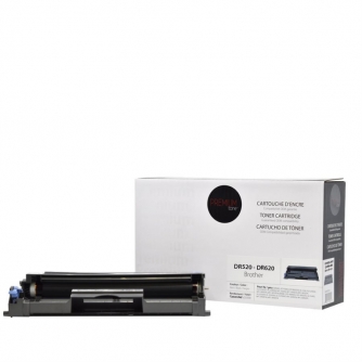 Brother Universelle (DR520 / DR620). Tambour (Unité d'imagerie) compatible. Noir. Premium Tone-1