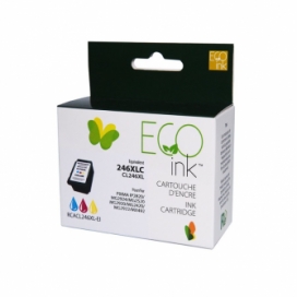 Canon CL-246XL (8280B001). Cartouche réusinée. Rendement élevé Couleur. EcoInk