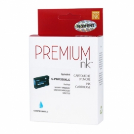 Canon PGI-1200XL (9196B001). Cartouche compatible. Rendement élevé. Cyan. Premium Ink