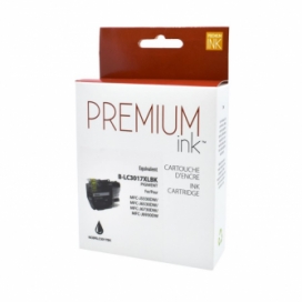 Brother LC3017BK. Cartouche compatible. Rendement élevé. Noir. Premium Ink