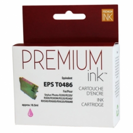 Epson 48 (T048620). Cartouche compatible. Magenta Pâle. Premium Ink