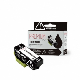 Epson 410XL (T410XL020). Cartouche compatible. Rendement élevé. Noir. Premium Ink