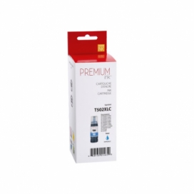 Epson 502XL (T502XL220). Cartouche compatible. Rendement élevé. Cyan. Premium Ink