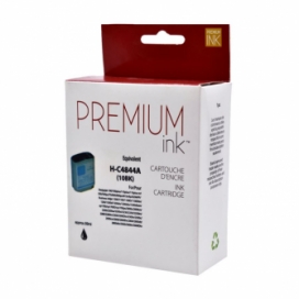 Compatible HP 10 (C4844A). Cartouche d'encre. Noir. Premium Ink