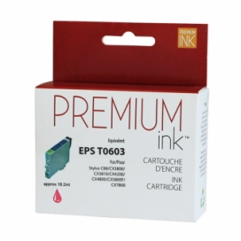 Epson 60 (T060320). Cartouche compatible. Magenta. Premium Ink