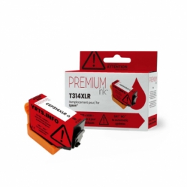 Epson 314XL (T314XL820). Cartouche compatible. Rendement élevé. Rouge. Premium Ink