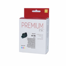 Compatible HP 78 (C6578D). Cartouche d'encre. Couleur. Premium Ink
