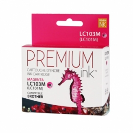 Brother LC103M. Cartouche compatible. Magenta. Premium Ink