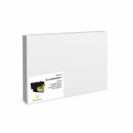 Brother LC3033Y. Cartouche compatible. Rendement très élevé. Jaune. Premium Ink