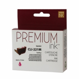 Canon CLI-221M (2948B001). Cartouche compatible. Magenta. Premium Ink