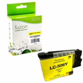 Brother LC506XLM. Cartouche compatible au rendement élevé Fuzion. Magenta