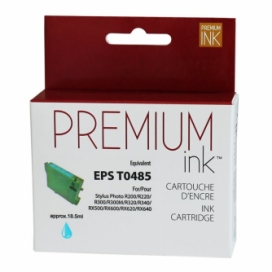 Epson 48 (T048520). Cartouche compatible. Cyan Pâle. Premium Ink
