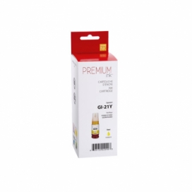Canon GI-21 (4539C001). Cartouche compatible. Jaune. Premium Ink