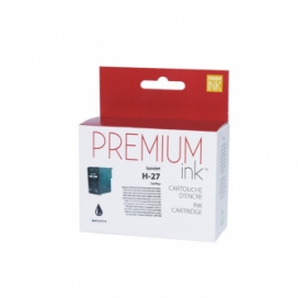 Compatible HP 27 (C8727A). Cartouche d'encre. Noir. Premium Ink