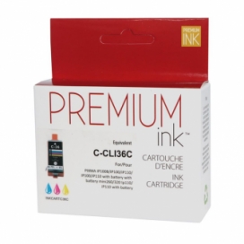 Canon CLI-36 (1511B002). Cartouche compatible. Couleur. Premium Ink