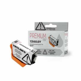 Epson 314XL (T314XL720). Cartouche compatible. Rendement élevé Gris. Premium Ink
