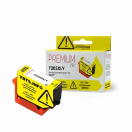 Epson 202XL (T202XL420). Cartouche compatible. Rendement élevé. Jaune. Premium Ink