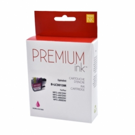 Brother LC3013M. Cartouche compatible. Rendement élevé. Magenta. Premium Ink