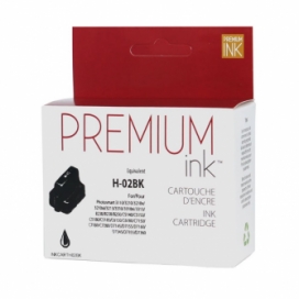 Compatible HP 02 (C8721WN). Cartouche d'encre. Noir. Premium Ink