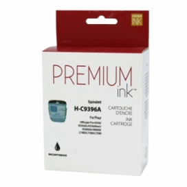 Compatible HP 88XL (C9396AN). Cartouche. Rendement élevé. Noir. Premium Ink