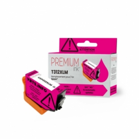 Epson 312XL (T312XL320). Cartouche compatible. Rendement élevé. Magenta. Premium Ink