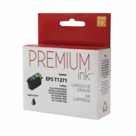 Epson 127 (T127120). Cartouche compatible. Noir. Premium Ink