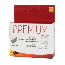 Epson 99 (T099420). Cartouche compatible. Jaune. Premium Ink