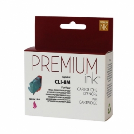 Canon CLI-8 (0622B002). Cartouche compatible. Magenta. Premium Ink