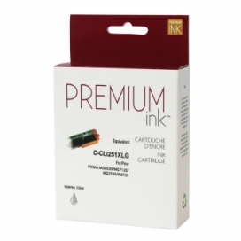 Canon CLI-251XL (6452B001). Cartouche compatible. Rendement élevé Gris. Premium Ink