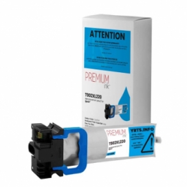 Epson 902XL (T902XL220). Cartouche compatible. Rendement élevé. Cyan. Premium Ink