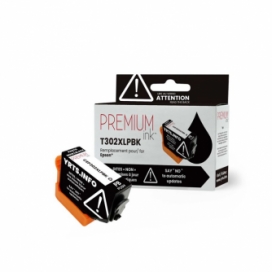 Epson 302XL (T302XL120). Cartouche compatible. Rendement élevé Photo Noir. Premium Ink