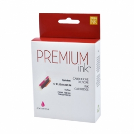 Canon CLI-281XXL (1981C001). Cartouche compatible. Rendement extra élevé. Magenta. Premium Ink