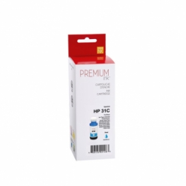 Compatible HP 31 (1VU26AN). Cartouche d'encre. Cyan. Premium Ink
