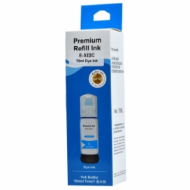 Epson 522 (T522220-S). Cartouche compatible. Cyan. Premium Ink
