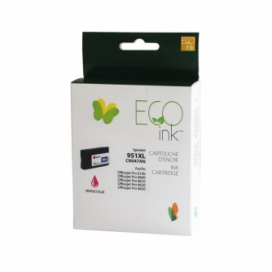 Réusinée HP 951XL (CN047AN). Cartouche d'encre. Rendement élevé. Magenta. EcoInk