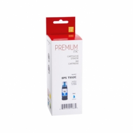 Epson 552 (T552220-S). Cartouche compatible. Cyan. Premium Ink
