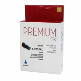 Epson 273XL (T273XL220). Cartouche compatible. Rendement élevé. Cyan. Premium Ink