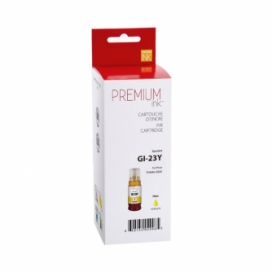 Canon GI-23 (4687C001). Cartouche compatible. Jaune. Premium Ink