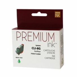 Canon CLI-8 (0627B002). Cartouche compatible. Gris. Premium Ink