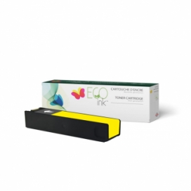 Réusinée HP 990X (M0J97AN). Cartouche d'encre. Rendement élevé. Jaune. EcoInk