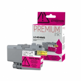 Brother LC404M. Cartouche compatible. Magenta. Premium Ink