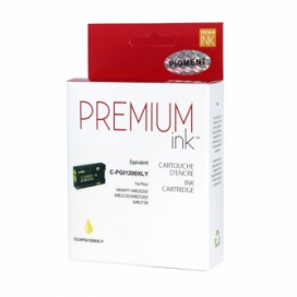Canon PGI-1200XL (9198B001). Cartouche compatible. Rendement élevé. Jaune. Premium Ink
