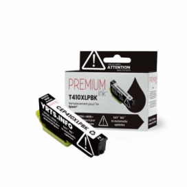 Epson 410XL (T410XL120). Cartouche compatible. Rendement élevé Photo Noir. Premium Ink