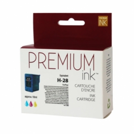 Compatible HP 28 (C8728A). Cartouche d'encre. Couleur. Premium Ink